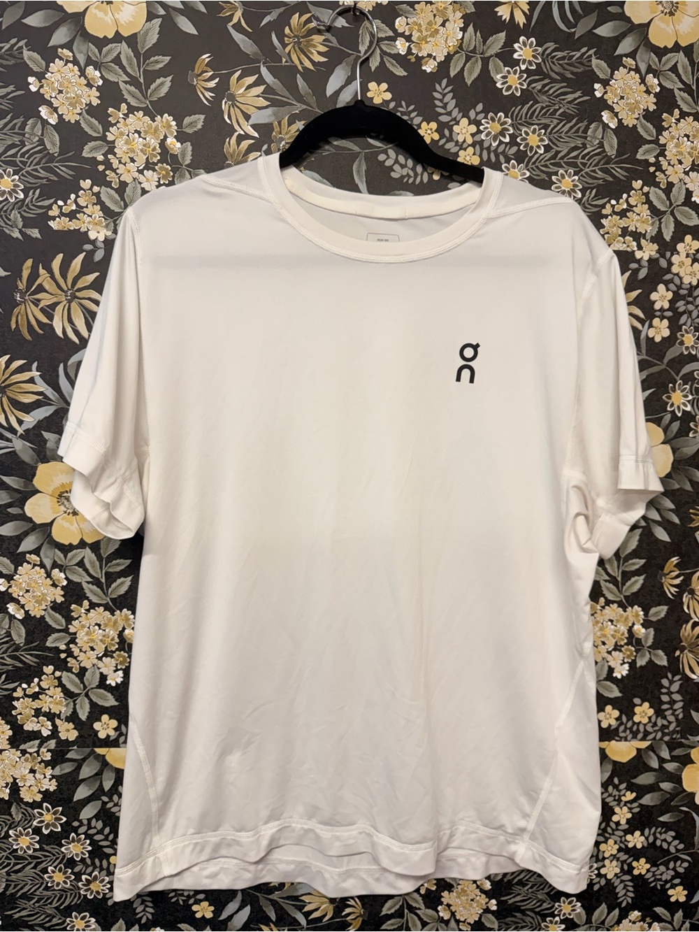 On Running Men’s White Short Sleeve Performance Tee